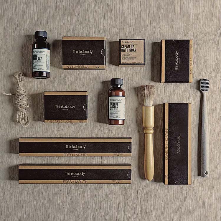 Light Luxury Hotel Customized Toiletries Set Toothbrush Toothpaste Shampoo Body Wash