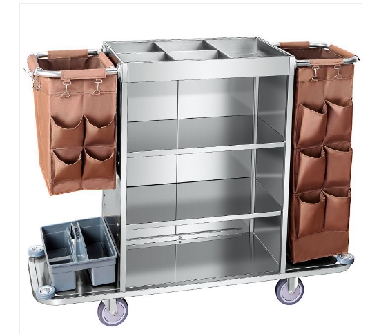 Hotel Rooms Stainless steel room entrance work service car