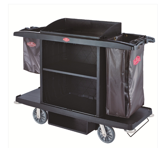 Thickened plastic room service van