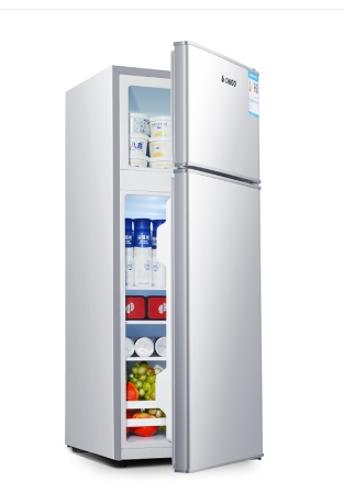 Double door mini small refrigeration refrigeration large capacity fresh-keeping refrigerator